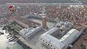 Venezia dall'alto, piazza San Marco è deserta
