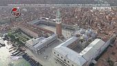 Venezia dall'alto, piazza San Marco è deserta