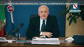 Il monito del presidente De Luca: "Chiudo la Campania se il nord riapre"