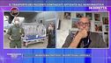 L'aereo per le missioni speciali che ha trasportato Ettore malato di coronavirus