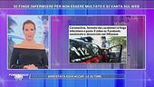 Si finge infermiere per non essere multato e si vanta sul web