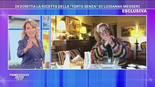 In diretta la ricetta della "torta senza" di Luisanna Messeri