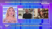 Serena Grandi e il figlio Edoardo