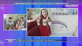 I messaggi dei piccoli spettatori di Pomeriggio5
