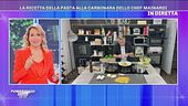 La ricetta della pasta alla carbonara dello chef Mainardi