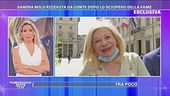 Sandra Milo incatenata davanti Palazzo Chigi