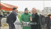 Discarica a cielo aperto a Torre del Greco