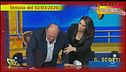 Il fuorionda di Gerry Scotti e Francesca Manzini