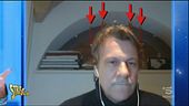 Il collegamento (poco chiaro) di Nicola Porro a Live