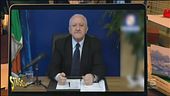 Bruno Vespa intervista Vincenzo De Luca