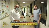 Pacchi alimentari del Comune di Roma abbandonati