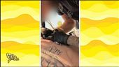 Tatuaggi realizzati in cucina