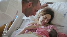 La storia di Serena e Fabio in attesa di Aurora