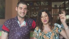 Reika e Andrea felici in quarantena