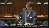 Governo Conte 2, battaglia in aula