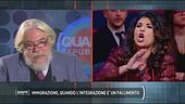 Lo scontro tra Alessandro Meluzzi e Karima Moual