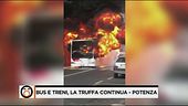 Trasporto pubblico fiammeggiante