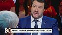 La banca fa crack e noi paghiamo - parla Salvini