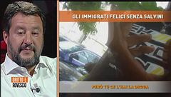 Gli immigrati su Salvini