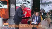 Lo scontro tra Del Debbio e Majorino