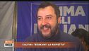 Pier Luigi Bersani e Matteo salvini