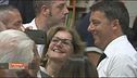 Il sorriso di Matteo Renzi e Matteo Salvini