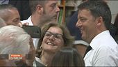 Il sorriso di Matteo Renzi e Matteo Salvini