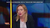 Giorgia Meloni e il referendum sul taglio dei parlamentari