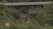 Maltempo: crolla viadotto