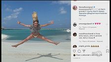 Michelle Hunziker ed i social