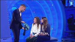 Ciro Immobile e Jessica Melena incontrano Arianna