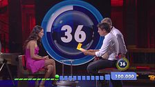 Il gioco finale condotto da Luca