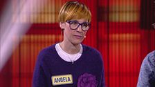 Angela affronta il gioco finale