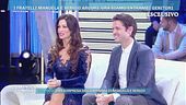 Manuela Arcuri e il fratello Sergio