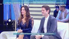 Manuela Arcuri e il fratello Sergio