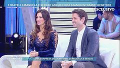 Manuela Arcuri e il fratello Sergio