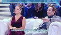 Giucas Casella con la sua amata Valeria