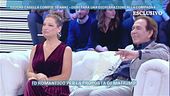 Giucas Casella con la sua amata Valeria