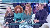 Milena Miconi e la sua famiglia