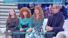 Milena Miconi e la sua famiglia