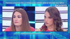 Faccia a faccia tra le sorelle De Andrè
