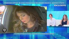 Lo scherzo di Francesco alla mamma Alba Parietti