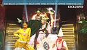 Alex Belli e Delia Duran in "Shrek"