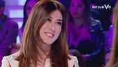 Virginia Raffaele nei panni di Morticia Addams