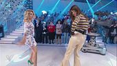 Lo stacchetto di Barbara d'Urso e Silvia Toffanin