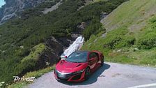 Honda NSX green performance