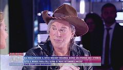 Il dolce messaggio di Mickey Rourke