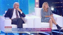 Alessandra Mussolini e Vittorio Sgarbi contro tutti