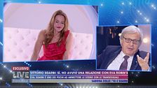 Eva Robin's: " Ho avuto una storia con Sgarbi"