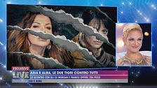Asia Argento e Alba Parietti contro tutti